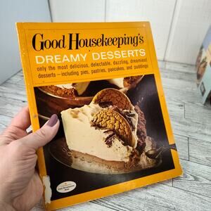 DREAMY DESSERTS Good Housekeeping‎ SC Cookbook 1971 Vintage Recipes YUM